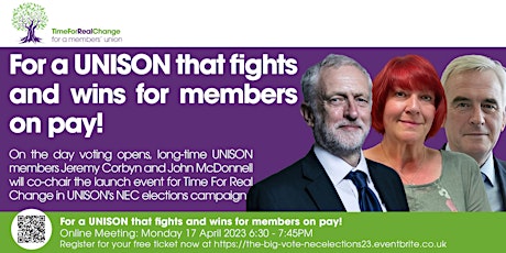 For a UNISON that fights and wins for members on pay!