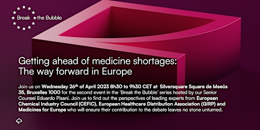 Getting ahead of medicine shortages: the way forward in Europe