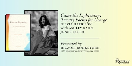 TICKETED EVENT: Olivia Harrison with Ashley Kahn