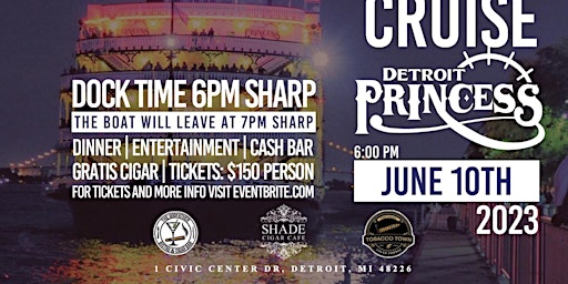 Image principale de Detroit Cigar Cruise 2023