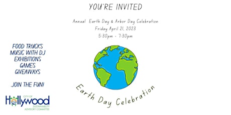 City Of Hollywood Earth Day & Arbor Day Celebration