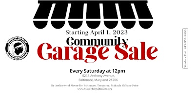 Immagine principale di Community Garage Sale 