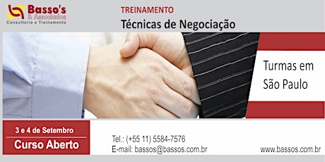 Imagem principal do evento Técnicas de Negociação