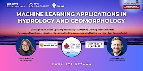 Machine Learning applications in Hydrology and Geomorphology