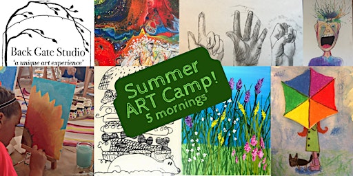Imagen principal de Summer Art Camp Session#2 in Hidden Springs/Boise--Ages 5.5-`14.