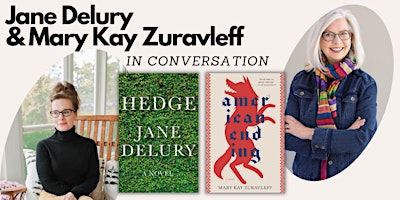 Jane Delury & Mary Kay Zuravleff in Conversation primary image