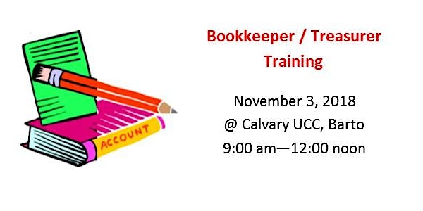 Bookkeeper/Treasurer Training