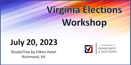 2023 Virginia Elections Workshop - Vendor Invitation