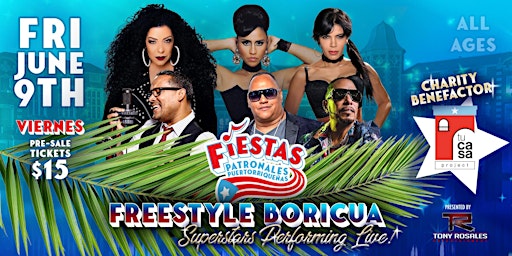 Imagem principal de FREESTYLE FRIDAY @Puerto Rican Festival 2023