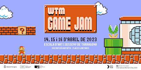 Imagen principal de Game Jam Women Techmakers Tarragona 2023