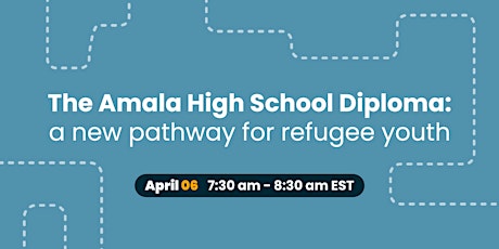 The Amala High School Diploma: a new pathway for refugee youth
