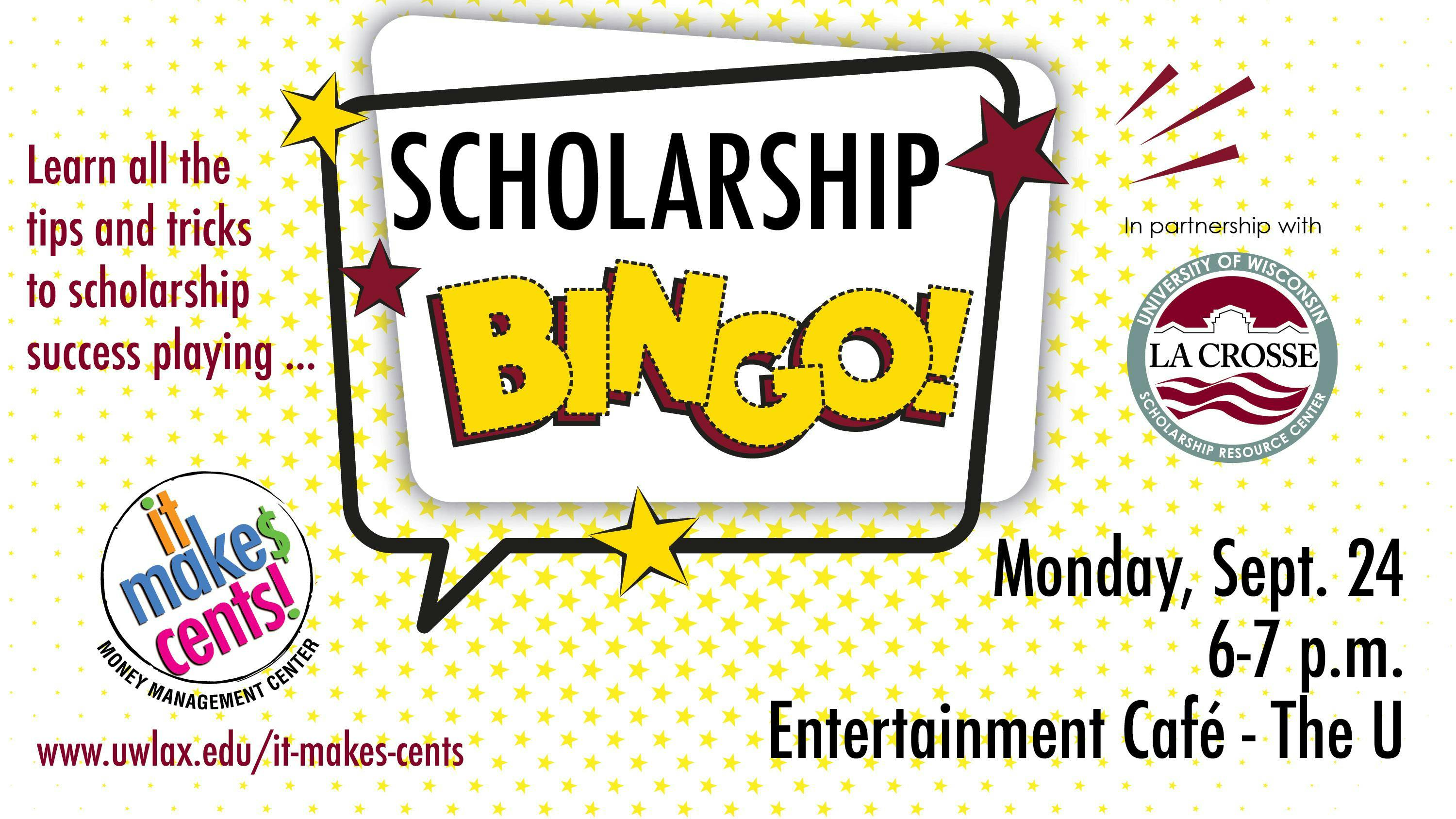 Scholarship Bingo