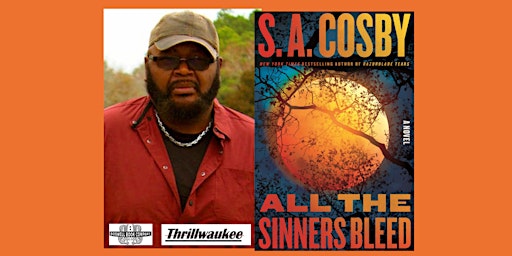 SA Cosby, author of ALL THE SINNERS BLEED - an in-person Boswell event