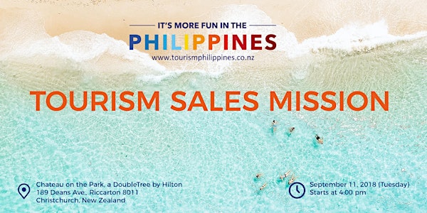 Philippine Tourism Sales Mission 2018 (Christchurch)