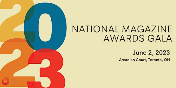 The 46th Annual National Magazine Awards Gala