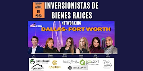 Inversionistas Hispanos DALLAS-FORT WORTH, TX - 2023 primary image