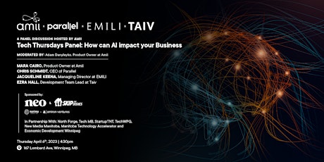 Panel Discussion hosted by Amii: How can AI impact your Business