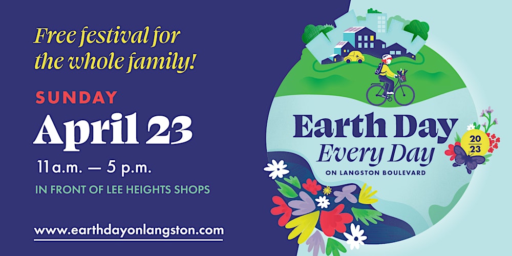 Earth Day Every Day Festival on Langston Boulevard Tickets, Sun, Apr 23,  2023 at 11:00 AM | Eventbrite