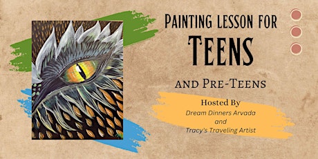 Painting Lessons for Pre-Teens and Teens.