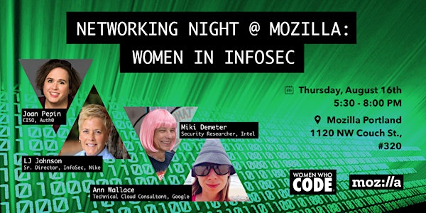 Networking Night @ Mozilla: Women in InfoSec