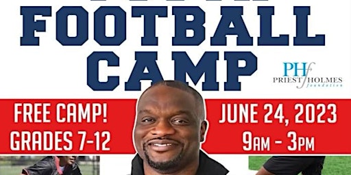 N.D. KALU'S "FUNDAMENTALS OF FOOTBALL" YOUTH FOOTBALL CAMP primary image