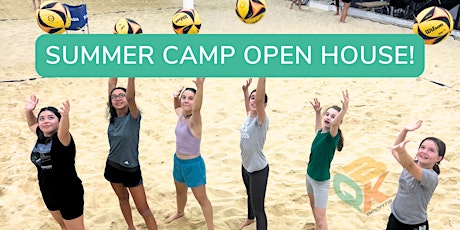 Indoor Beach Volleyball Summer Camp Open House - Free Event