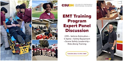 Emergency Medical Technician (EMT) Training Live Panel (5/2/23)