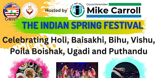 Festivals of India- Holi, Bihu, Baisakhi, Vishu, Poila Boishak and Puthandu