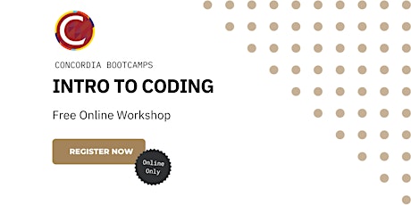Free Intro to Coding Workshop for Beginners