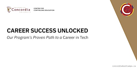 Career Success Unlocked: Our Program's Proven Path to a Career in Tech primary image