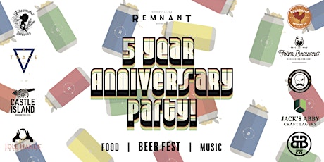 Remnant Brewing Turns 5!