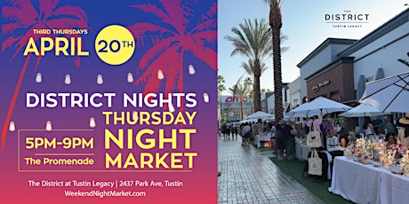 Weekend Night Market at The District