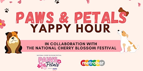 Paws and Petals Yappy Hour with the National Cherry Blossom Festival primary image