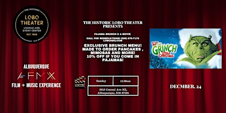 The Historical Lobo Theater Presents How The Grinch Stole Christmas!
