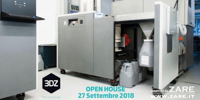Open House - ZARE presenta la nuova ProX SLS 6100 di 3D Systems Open House - ZARE presenta la nuova ProX SLS 6100 di 3D Systems