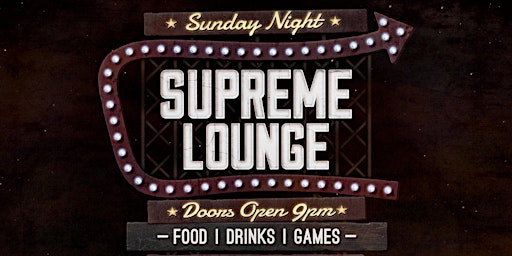 Supreme Lounge | 90s - early 2000s music all night