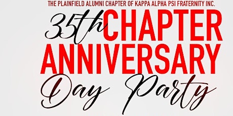 THE PLAINFIELD ALUMNI 35TH ANNIVERSARY CELEBRATION DAY PARTY