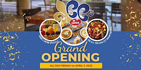 GRAND OPENING of CC's on Central