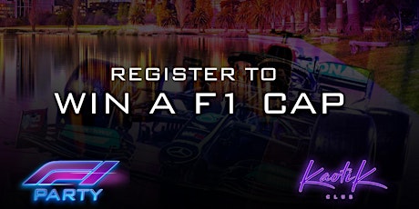 Register to WIN  a F1 cap primary image