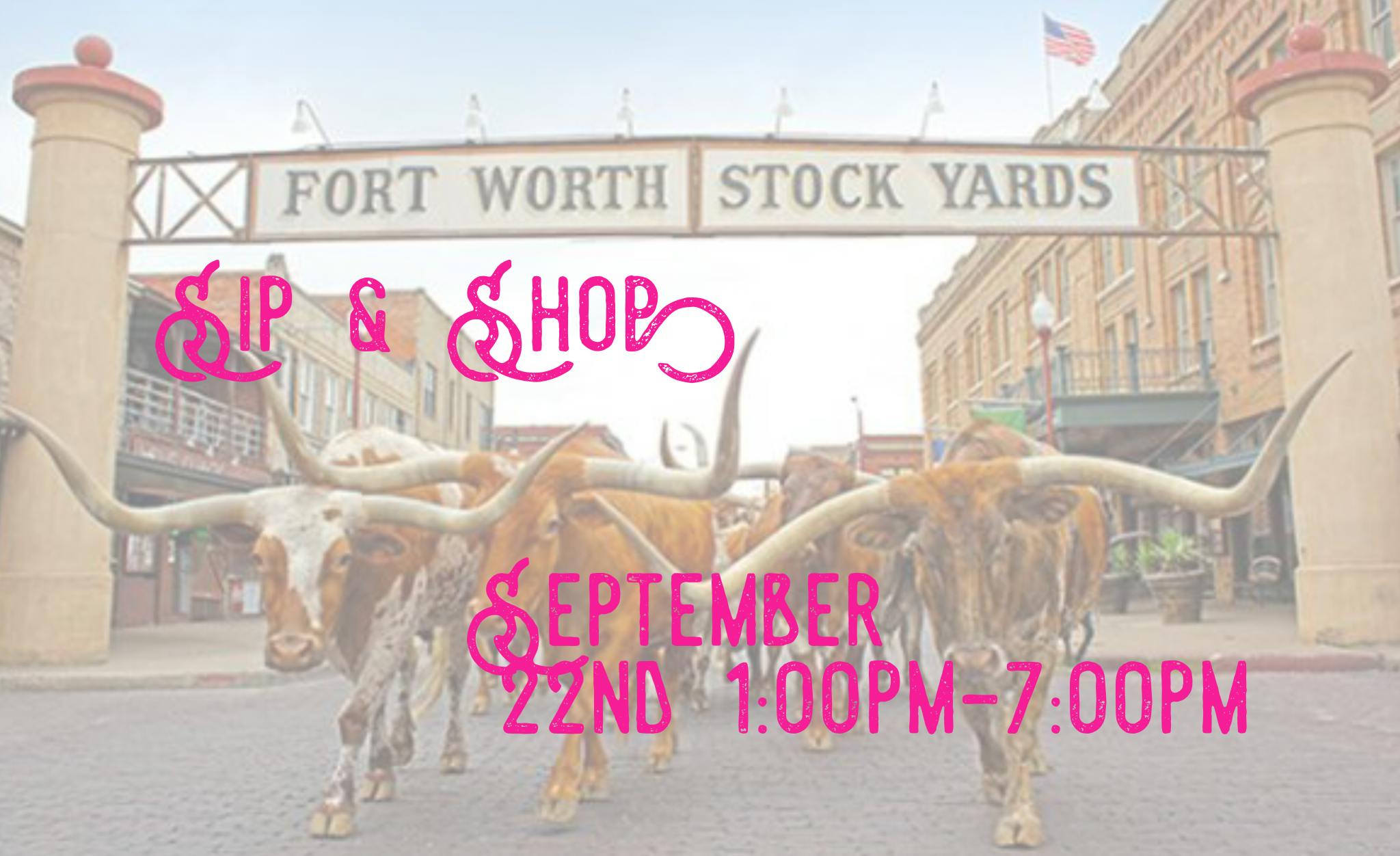 Stockyards Vendor Blender Sip & Shop