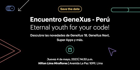 Encuentro GeneXus - Perú 2023