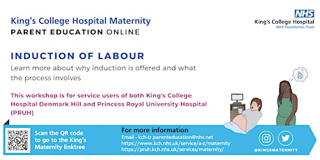 Imagen principal de King's Maternity - Induction of Labour Workshop