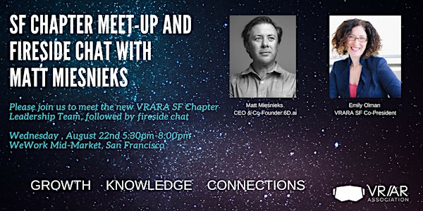 VRARA Chapter Meet-up & Fireside Chat with Matt Miesnieks