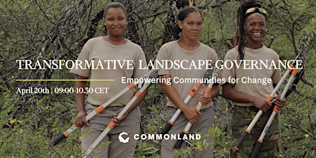 Primaire afbeelding van Transformative Landscape Governance - Empowering Communities for Change
