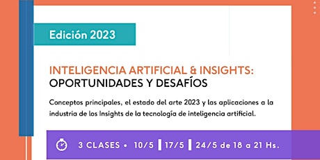 Hauptbild für Inteligencia Artificial & Insights: Oportunidades y desafíos