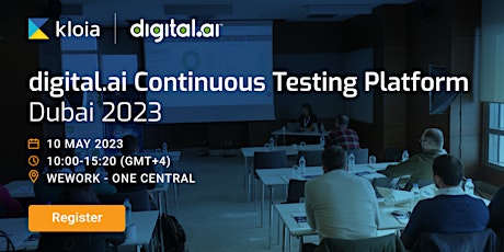 digital.ai Continuous Testing Platform  Dubai  primärbild