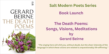 Sligo Book Launch: The Death Poems by Gerard Beirne