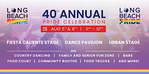 Hauptbild für 40th Annual LONG BEACH PRIDE FESTIVAL & PARADE