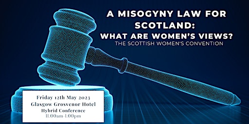 A Misogyny Law for Scotland: What are Women’s Views? (Virtual)