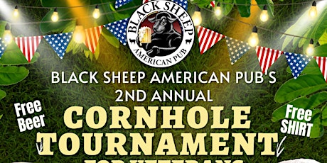 Cornhole Tournament For Irreverent Warriors @ Black Sheep American Pub